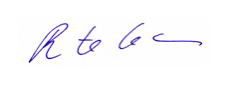 Ruth Lehmann's signature