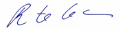 Ruth Lehmann's signature.