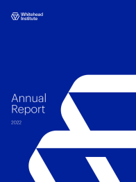 The Report cover: the logo and text "Annual Report 2022" on blue background