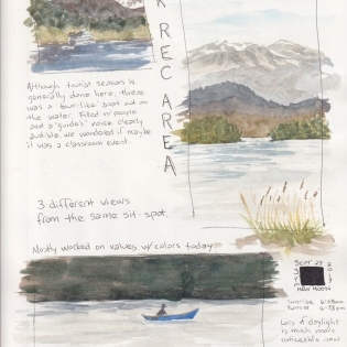 Nature journal page