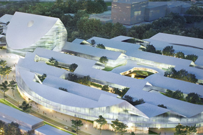 Proposed Skolkovo Institute buildings